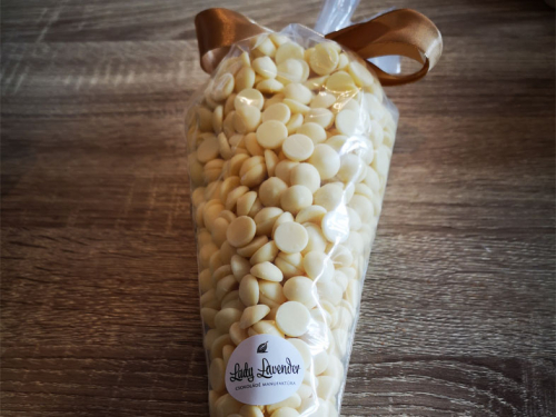 Callebaut belga fehércsokoládé pasztilla - 500 gramm